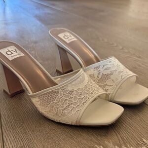 DV by Dolce Vita Cream Lace Heels